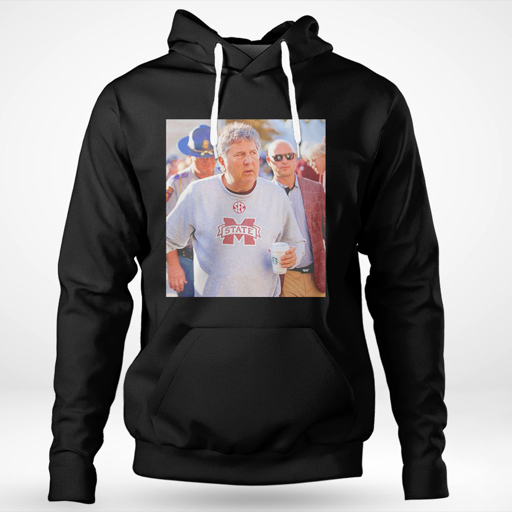 Rip Mike Leach Sec Mississippi State Football Logo Shirt Hoodie