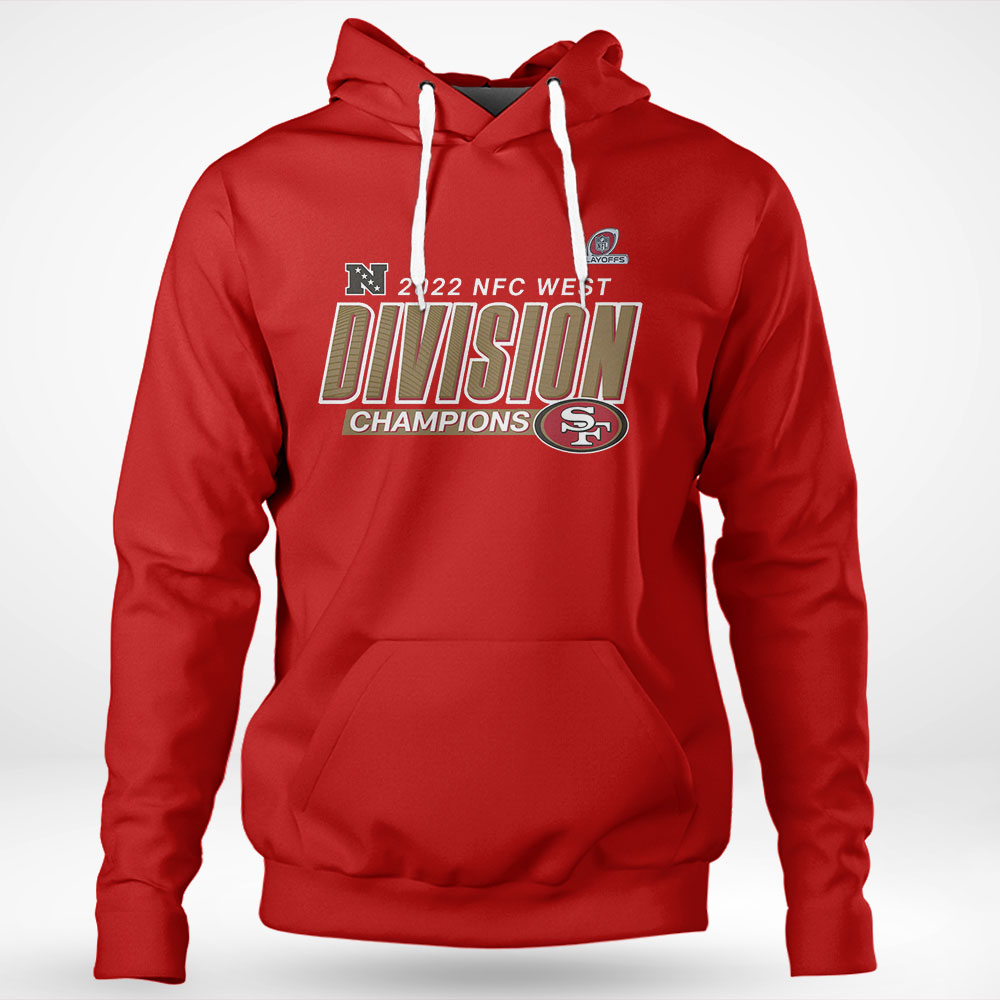 San Francisco 49ers 2022 Nfc West Division Champions Playoffs Shirt Hoodie