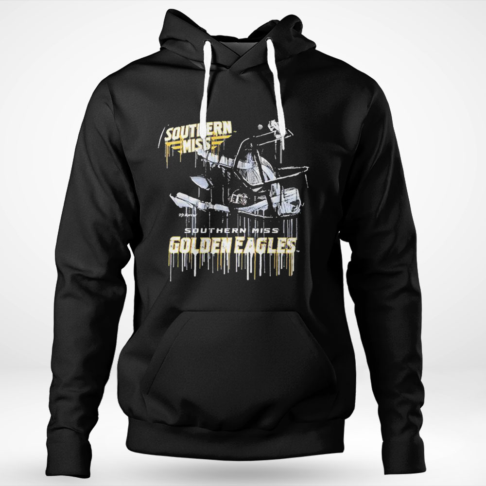 Southern Miss Golden Eagles Vintage Helmet Football Shirt Sweatshirt
