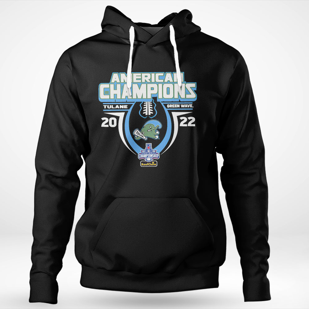 Tulane Green Wave 2022 Aac Football Conference Champions Shirt