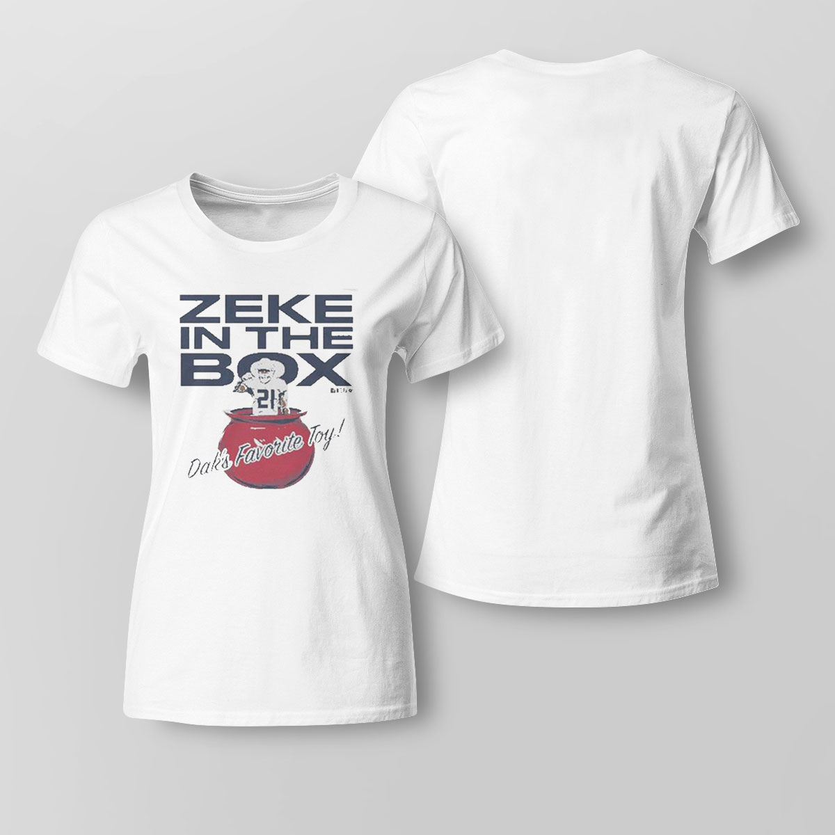 Ezekiel Elliott Dak Prescott Zeke In The Box Shirt