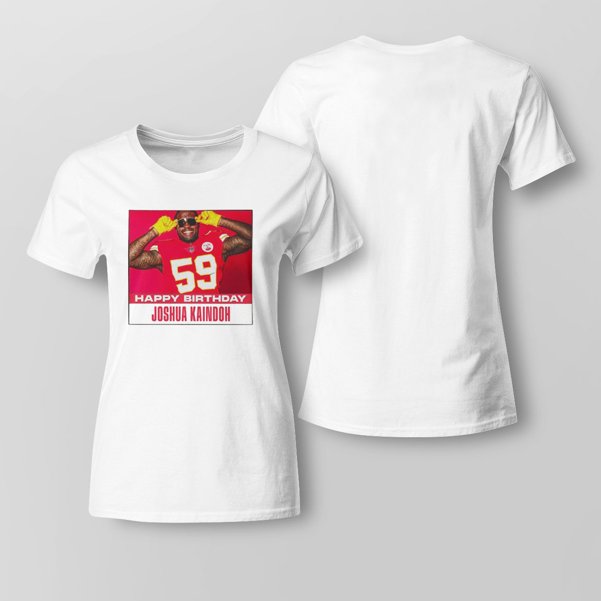 Happy Birthday 59 Joshua Kaindoh Shirt Hoodie