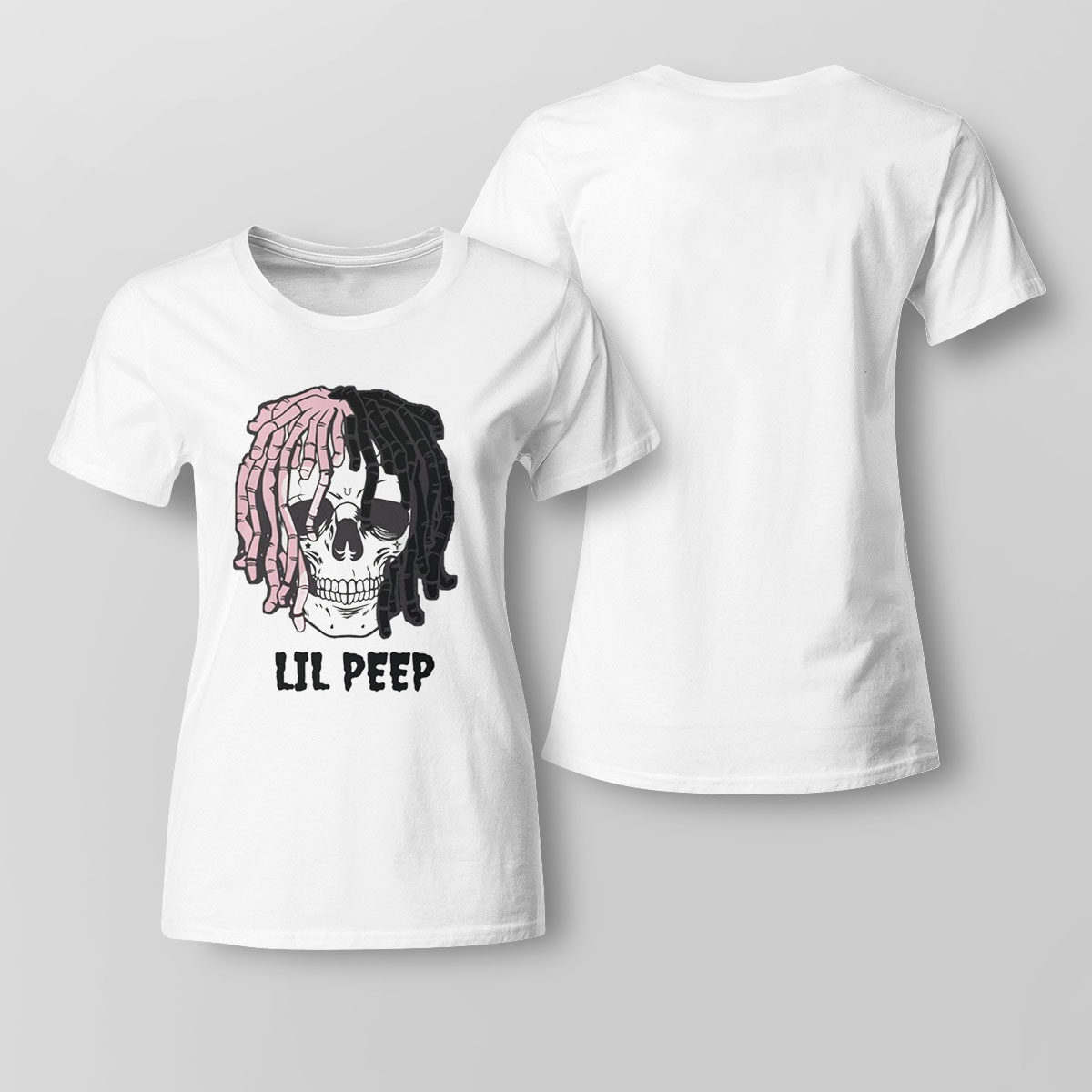 Lil Peep Skull Schadel Tattoo Original Design Shirt