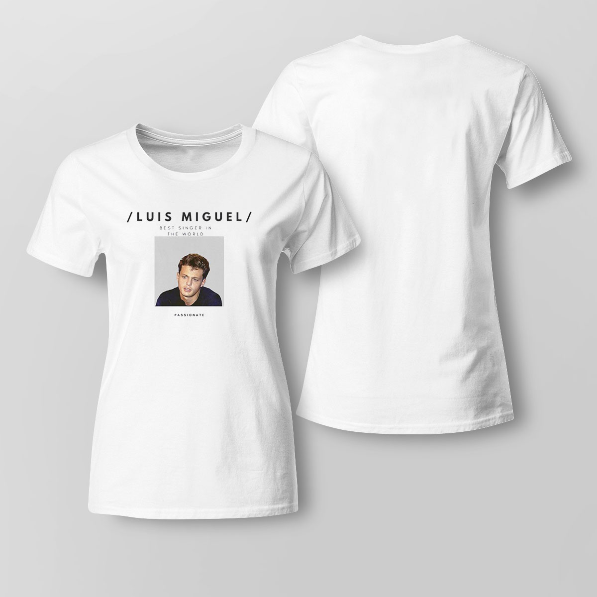 Passionate Singer Luis Miguel Premium Shirt Hoodie