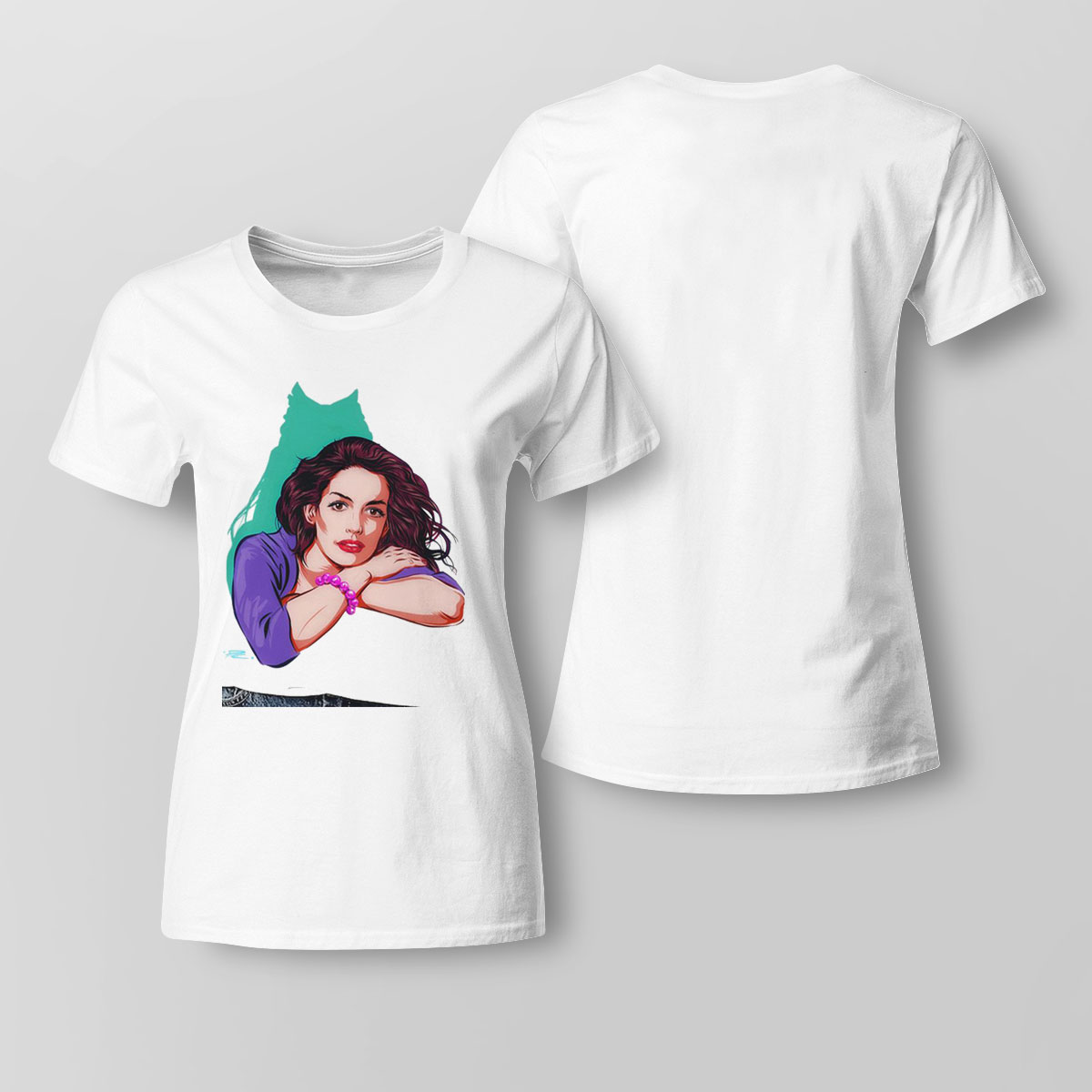 Public Figure Prada Strong Anne Hathaway Shirt Hoodie