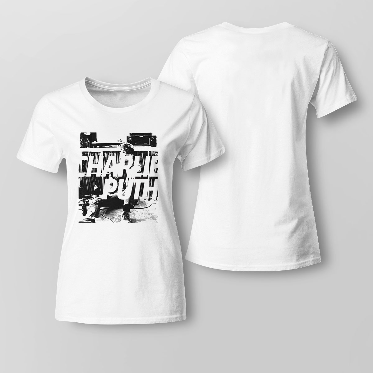 Record Collection Slim Fit Charlie Puth Style Shirt Hoodie