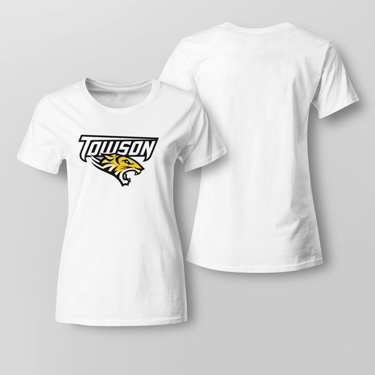 Towson Tigers Logo Art Shirt Hoodie