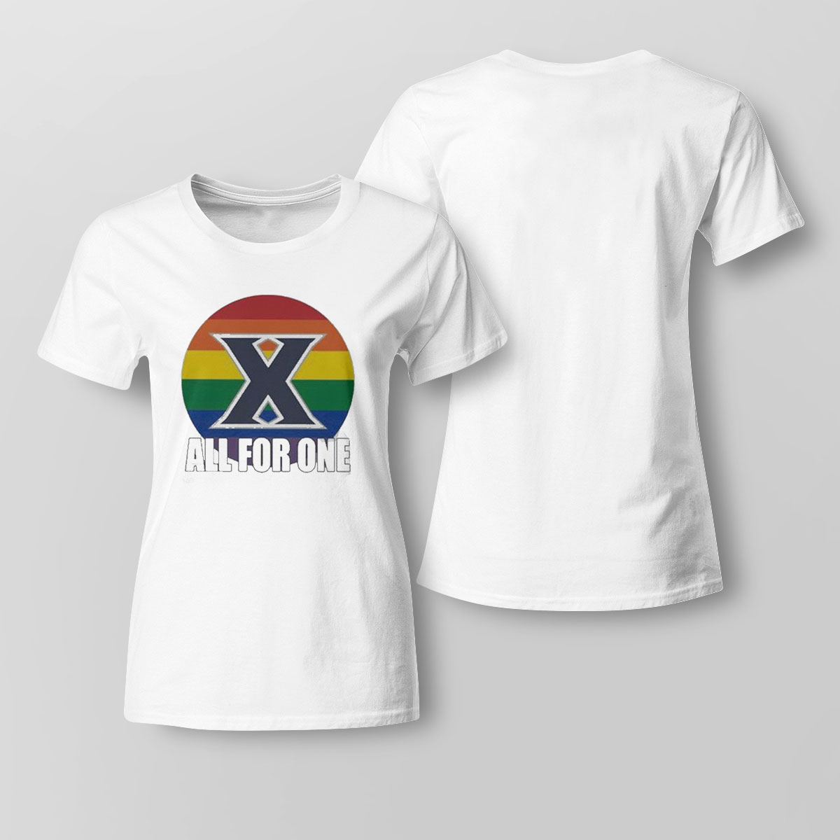 Xavier Womens Basketball All For One Shirt Hoodie