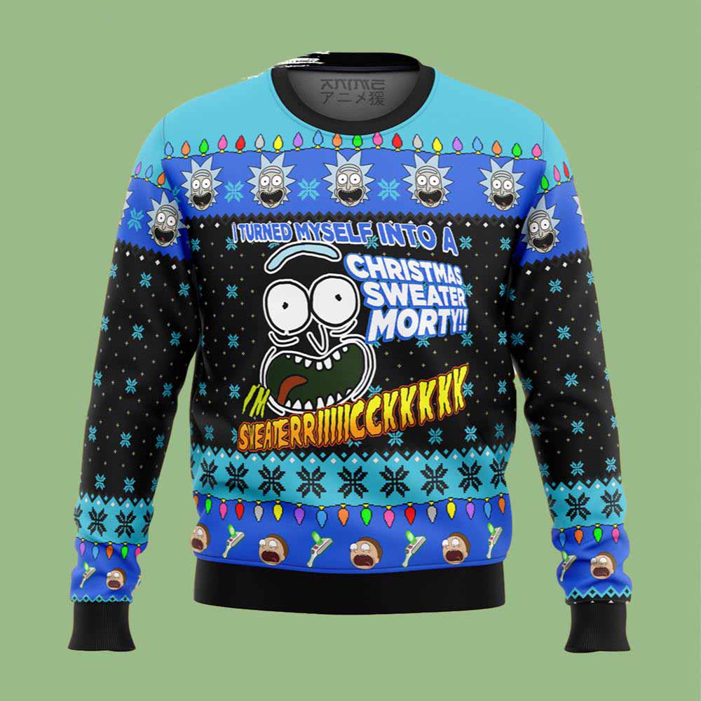 Santa Pokemon Pikachu Ugly Christmas Sweater