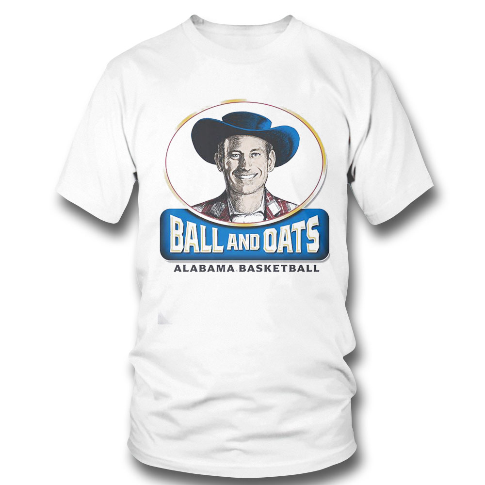 Ball And Oats Alabama Crimson Tide Basketball Shirt