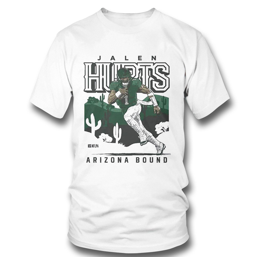 Jalen Hurts Philadelphia Eagles Arizona Bound Shirt Longsleeve