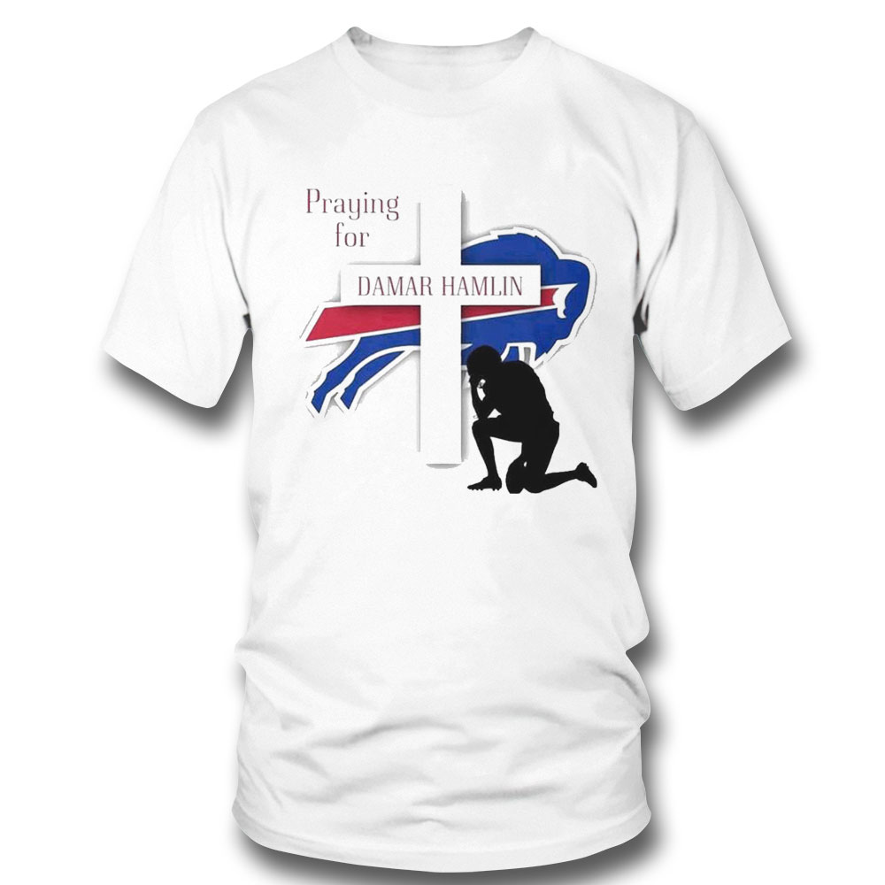 Jesus Praying For Damar Hamlin Shirt Jesus Praying For Damar Hamlin Shirt