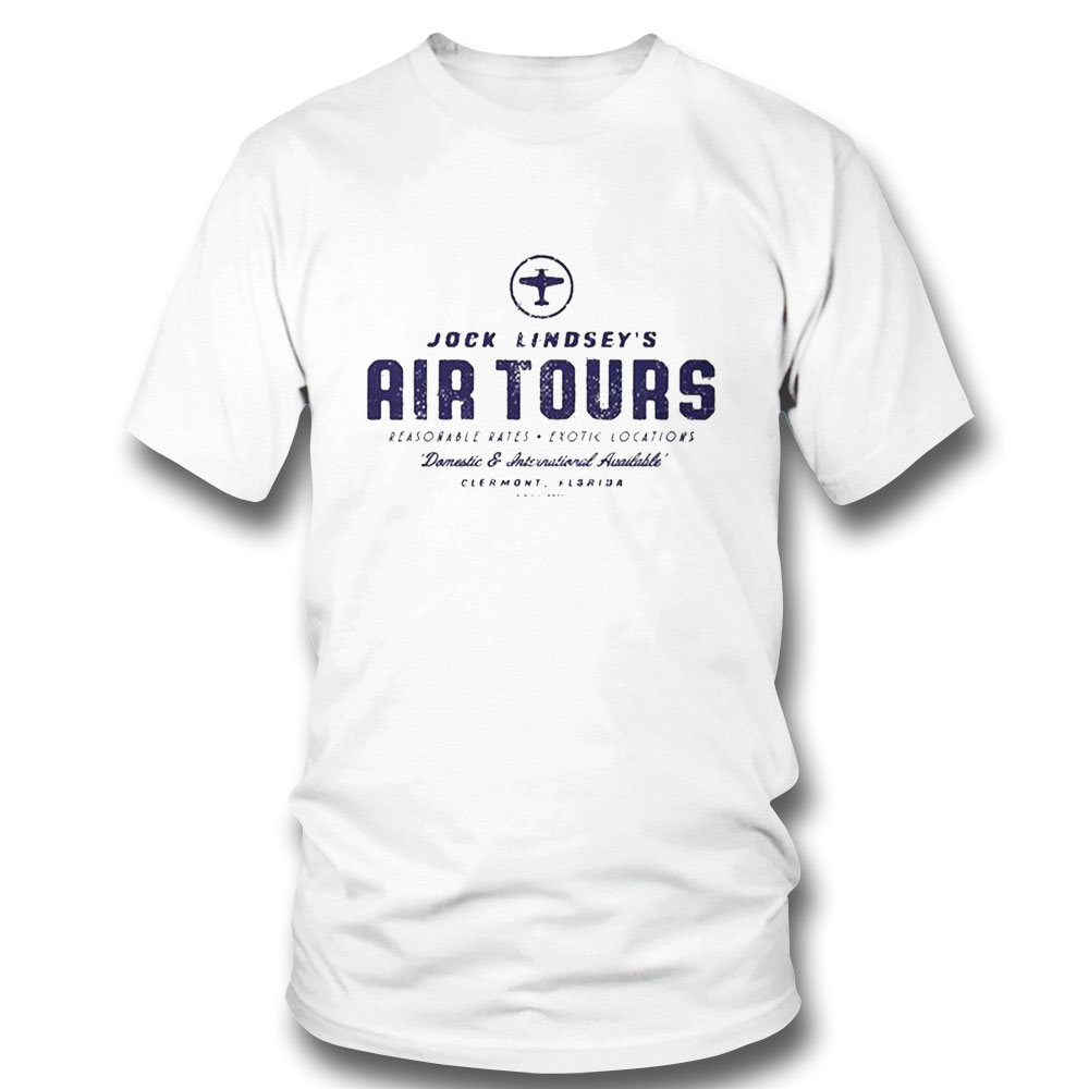 Jock Lindseys Air Tours Blue Theme Raiders Of The Lost Ark Shirt Hoodie