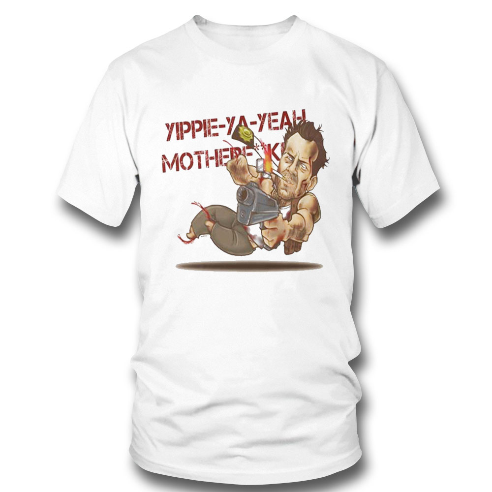 John Mcclane Die Hard Funny Cartoon Art Shirt Hoodie John Mcclane Die Hard Funny Cartoon Art Shirt Hoodie