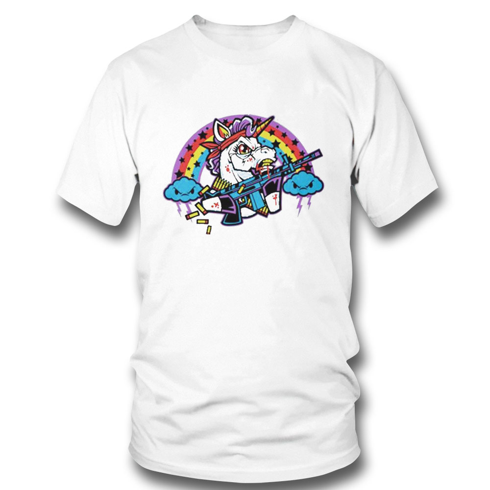 Rainbo First Blood Unicorn Parody Shirt Hoodie