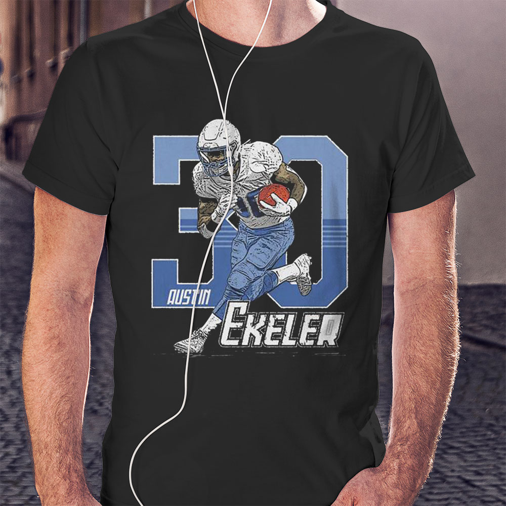 Austin Ekeler Los Angeles Chargers Player Number Shirt Longsleeve