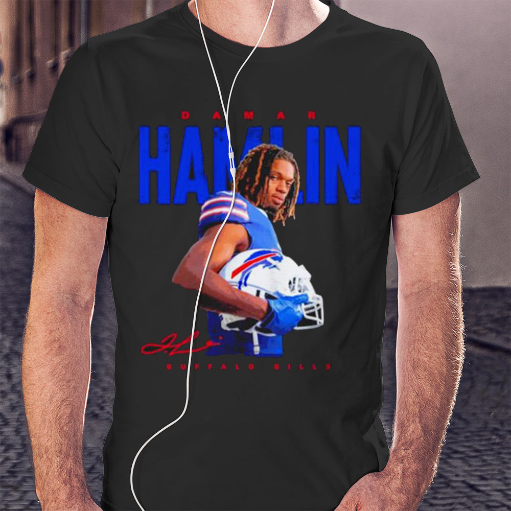 Damar Hamlin Buffalo Bills Signature Shirt
