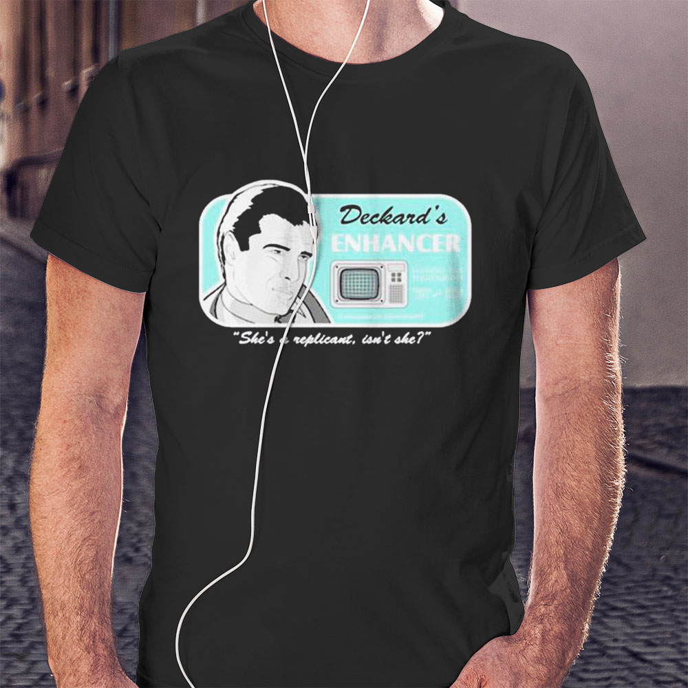 Deckards Enhancer Blade Runner 1982 Shirt Hoodie