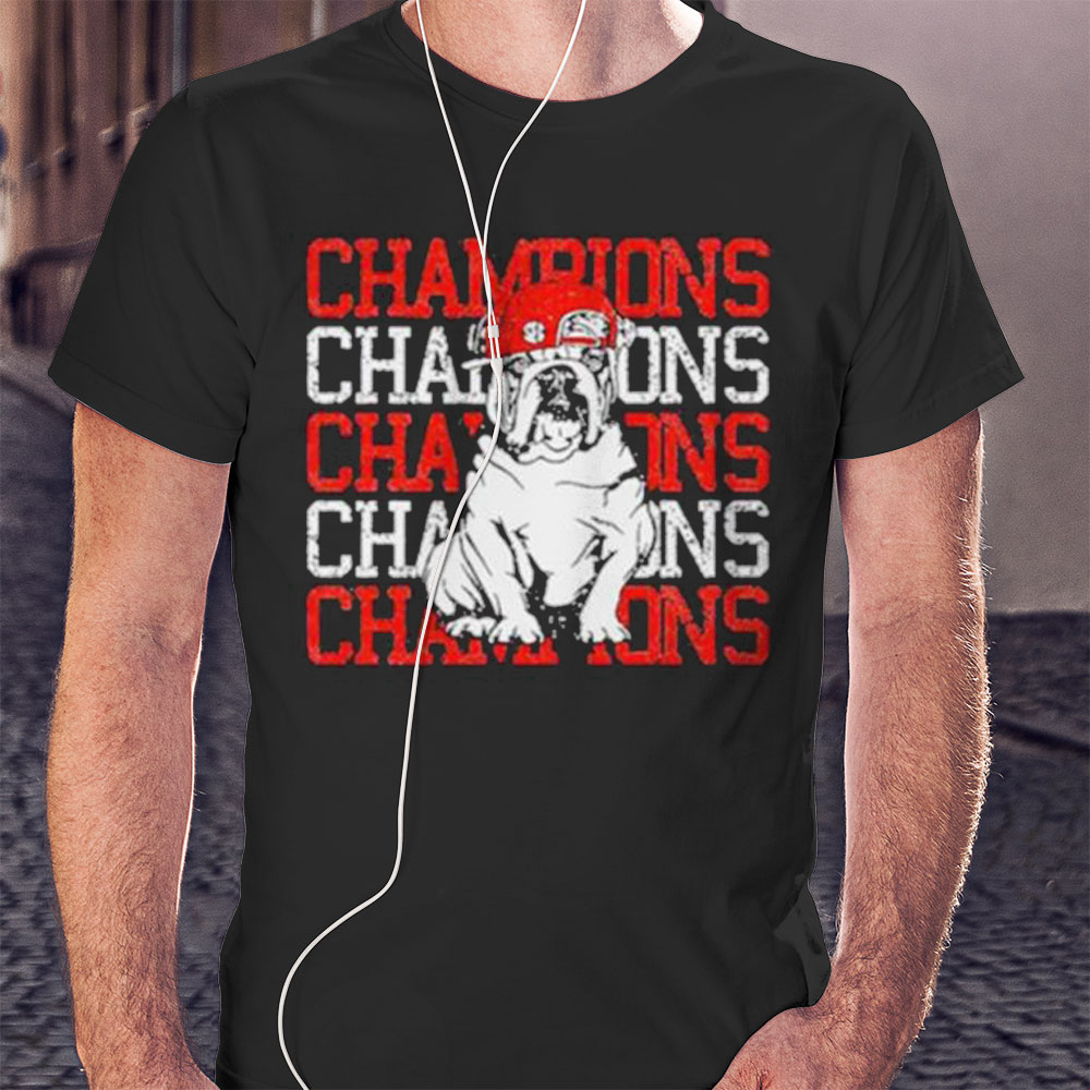 Georgia Bulldogs Sec Champions Shirt