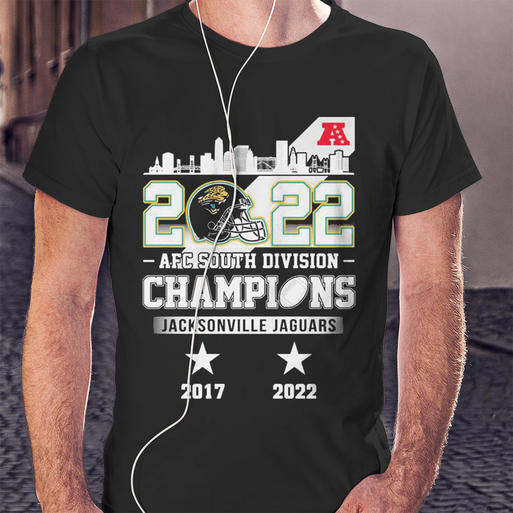 Jacksonville Jaguars Afc South Division Champions 2017 2022 Shirt