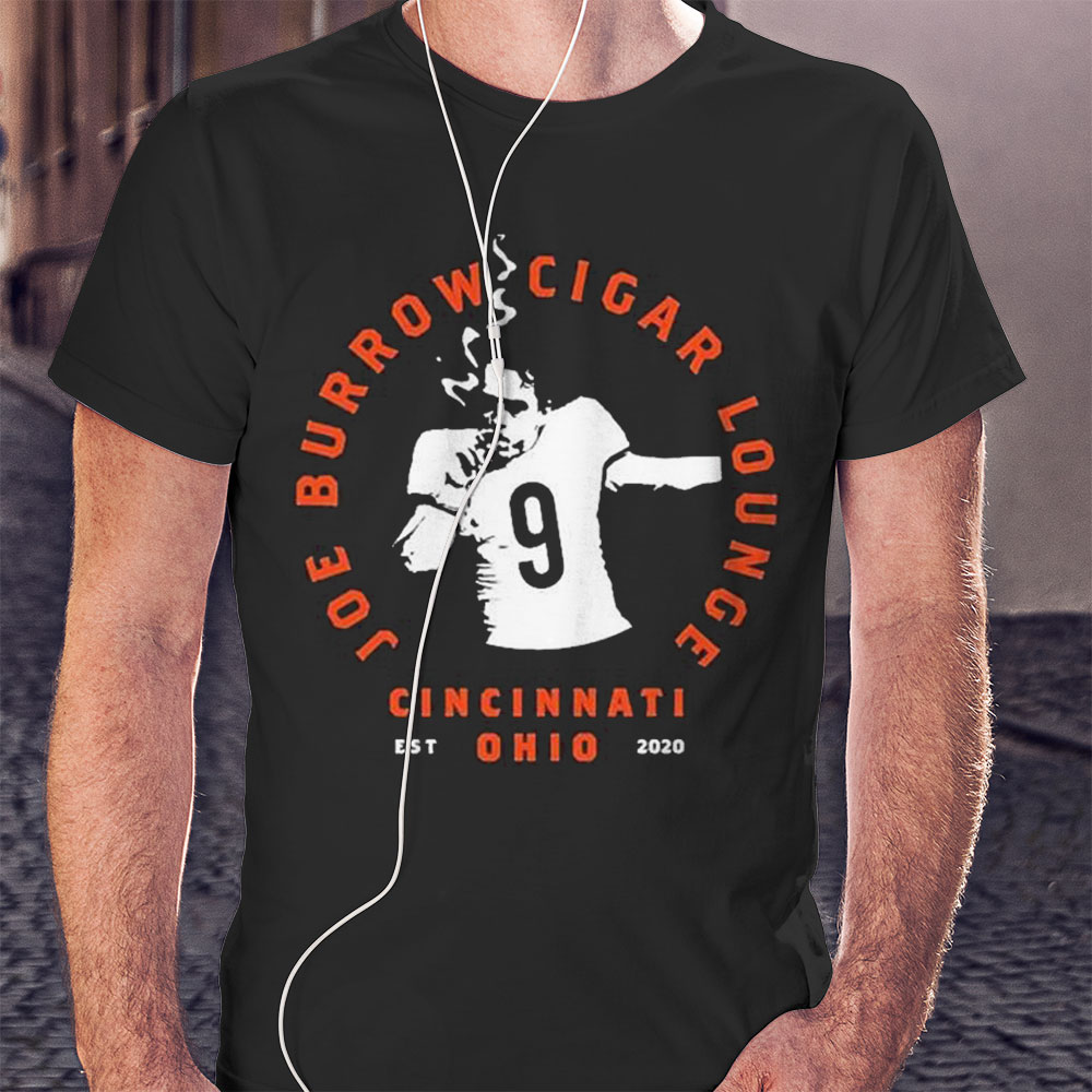 Joe Burrow Cigar Lounge Shirt Hoodie