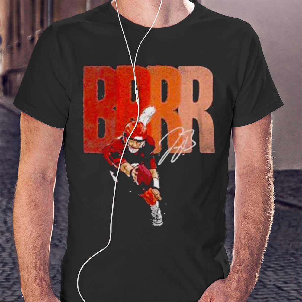 Joe Burrow Cincinnati Brrr Signature Shirt