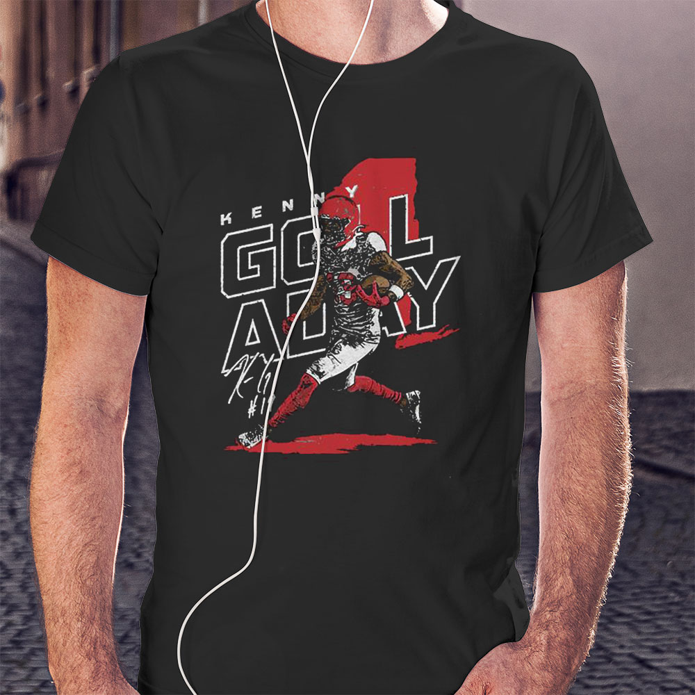 Kenny Golladay New York Giants Player Map Signature Shirt