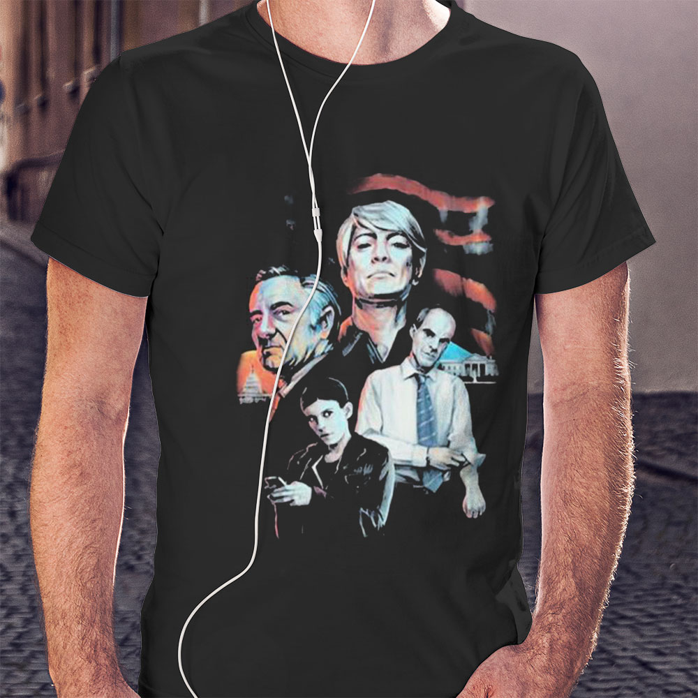 Main Characters From House Of Cards Shirt
