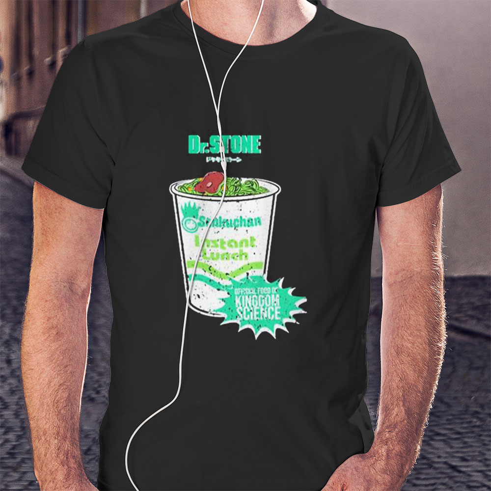 Official Food Of Kingdom Science Grunge Style Dr Stone Shirt Hoodie