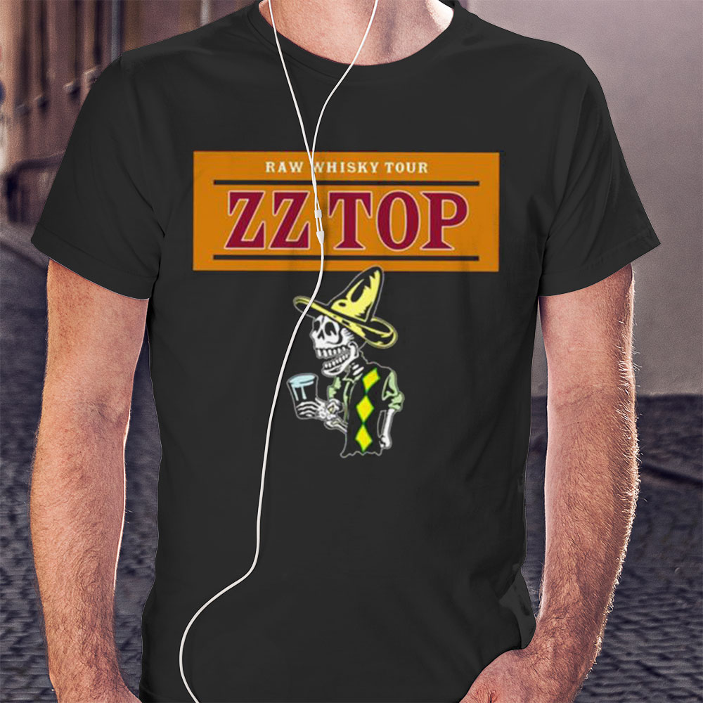 Official Zz Top Raw Tour 2023 Shirt
