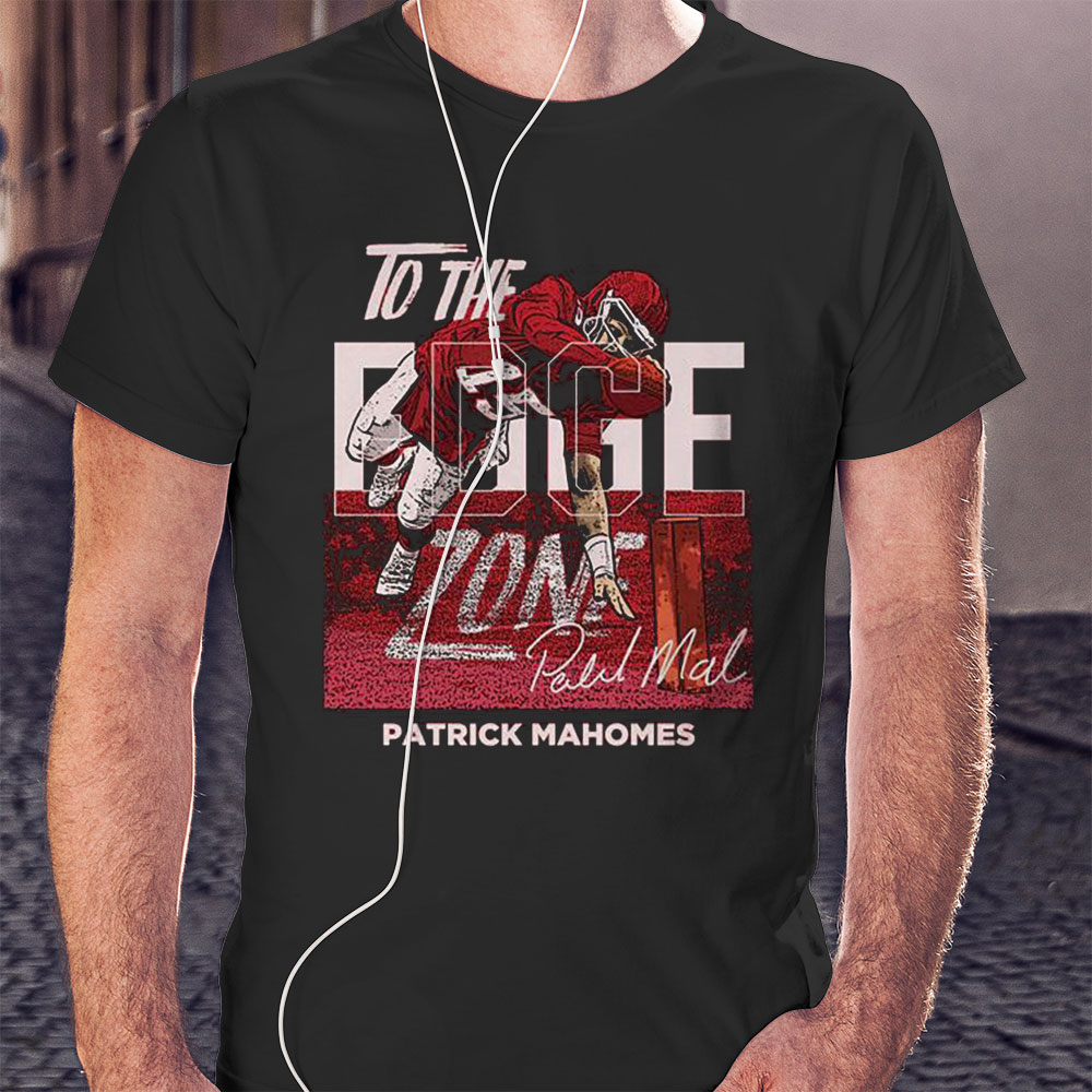 Patrick Mahomes Kansas City Chiefs Edge Zone Signature Shirt Longsleeve