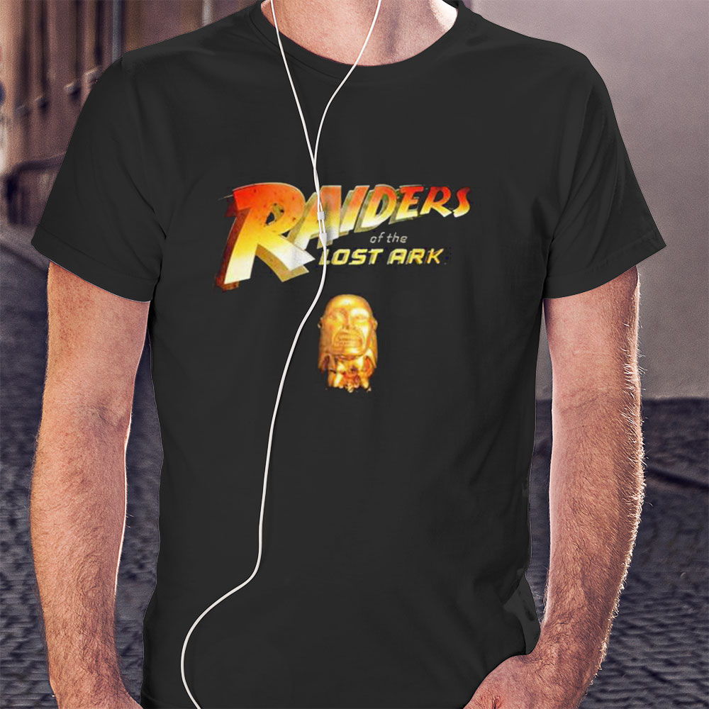 Raiders Of The Lost Ark Logo Movie 90s Shirt Hoodie