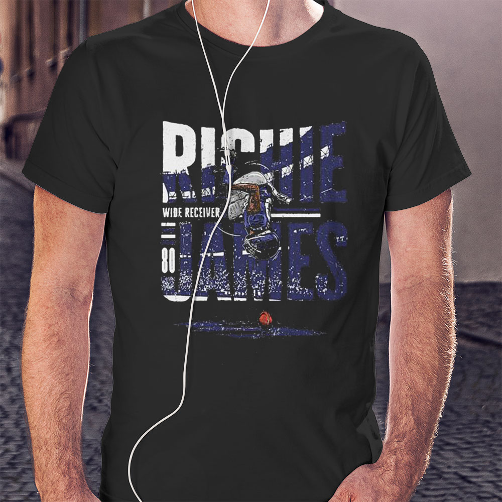 Richie James New York Giants Flip Shirt Longsleeve