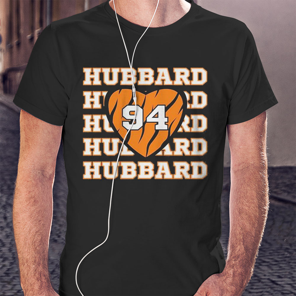 Sam Hubbard Cincinnati Bengals Heart 94 Shirt