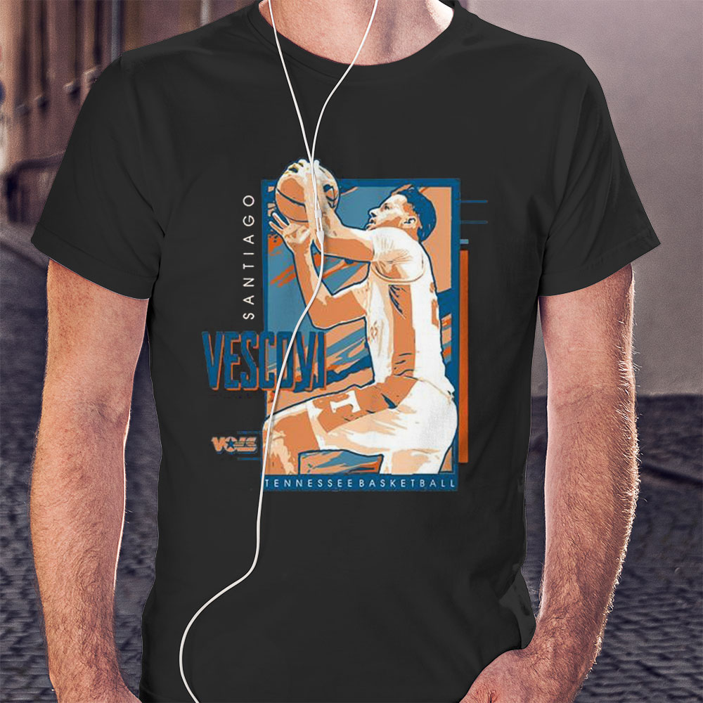 Santiago Vescovi Tennessee Vols Basketball Shirt Hoodie