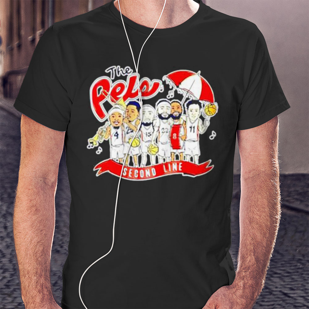 The Pels Second Line Pelicans Basketball Shirt