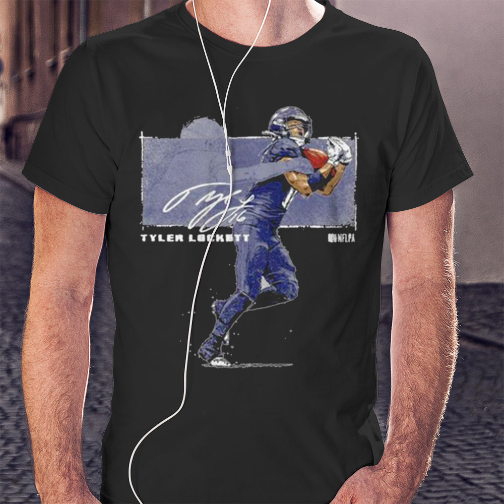 Tyler Lockett Seattle Catch Highlight Signature Shirt