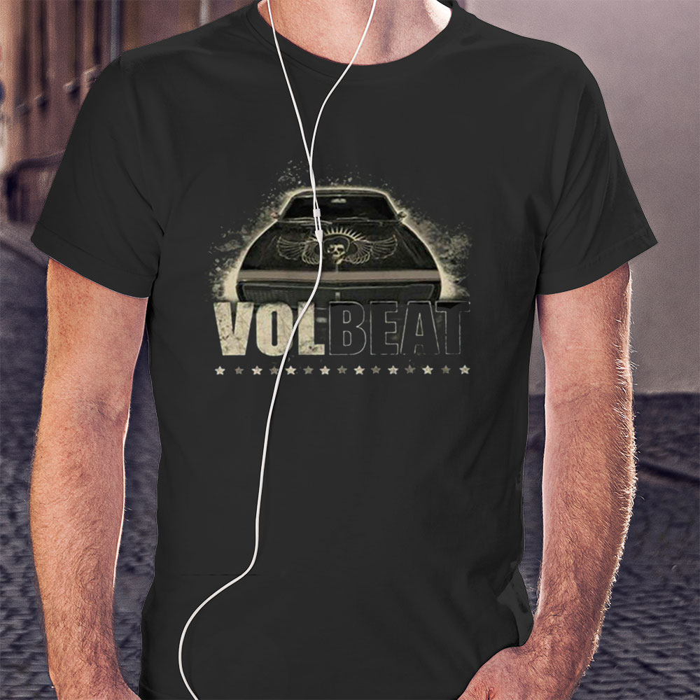Volbeat Band Retro Car Artwork Shirt