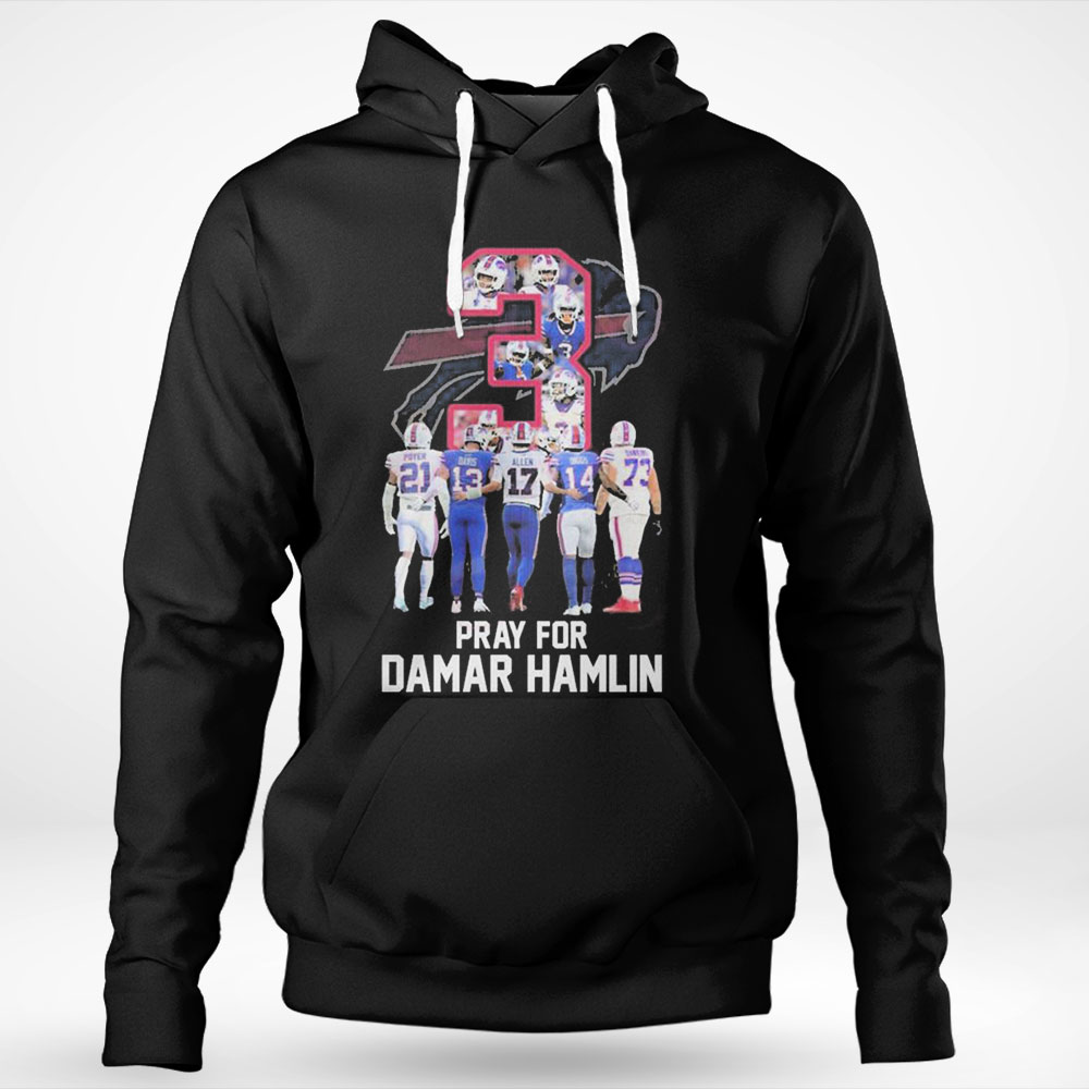 Buffalo Bills Team Pray For Damar Hamlin Shirt Longsleeve