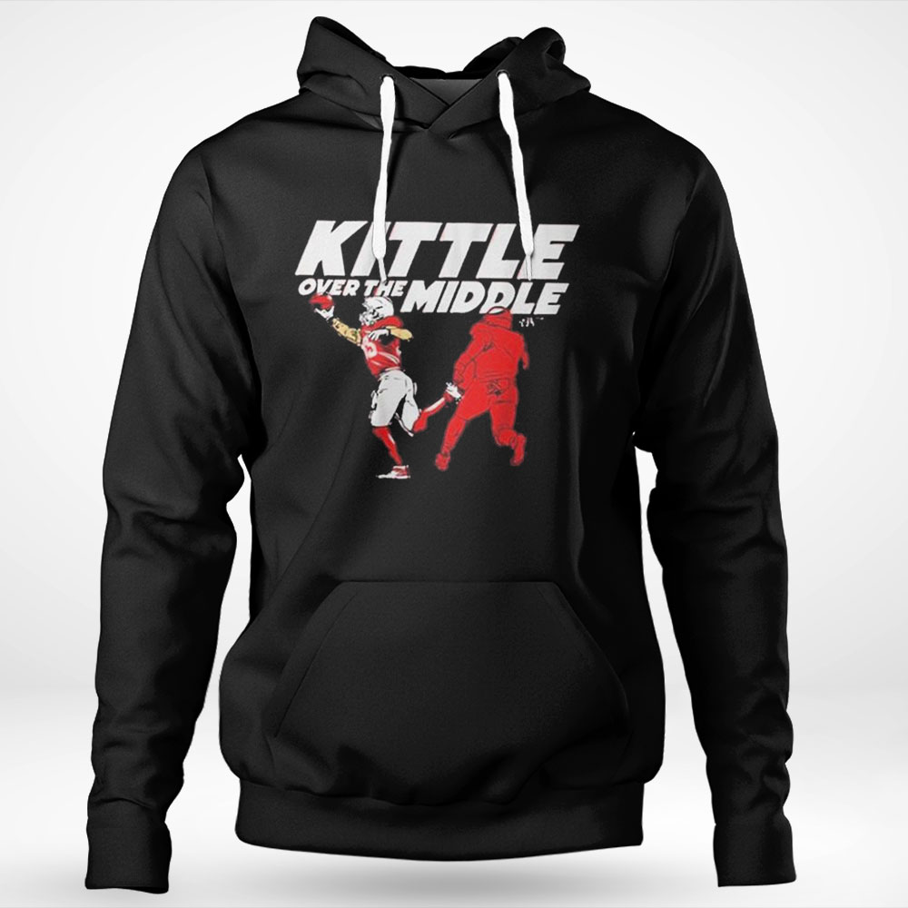 George Kittle Over The Middle 2023 Shirt Hoodie