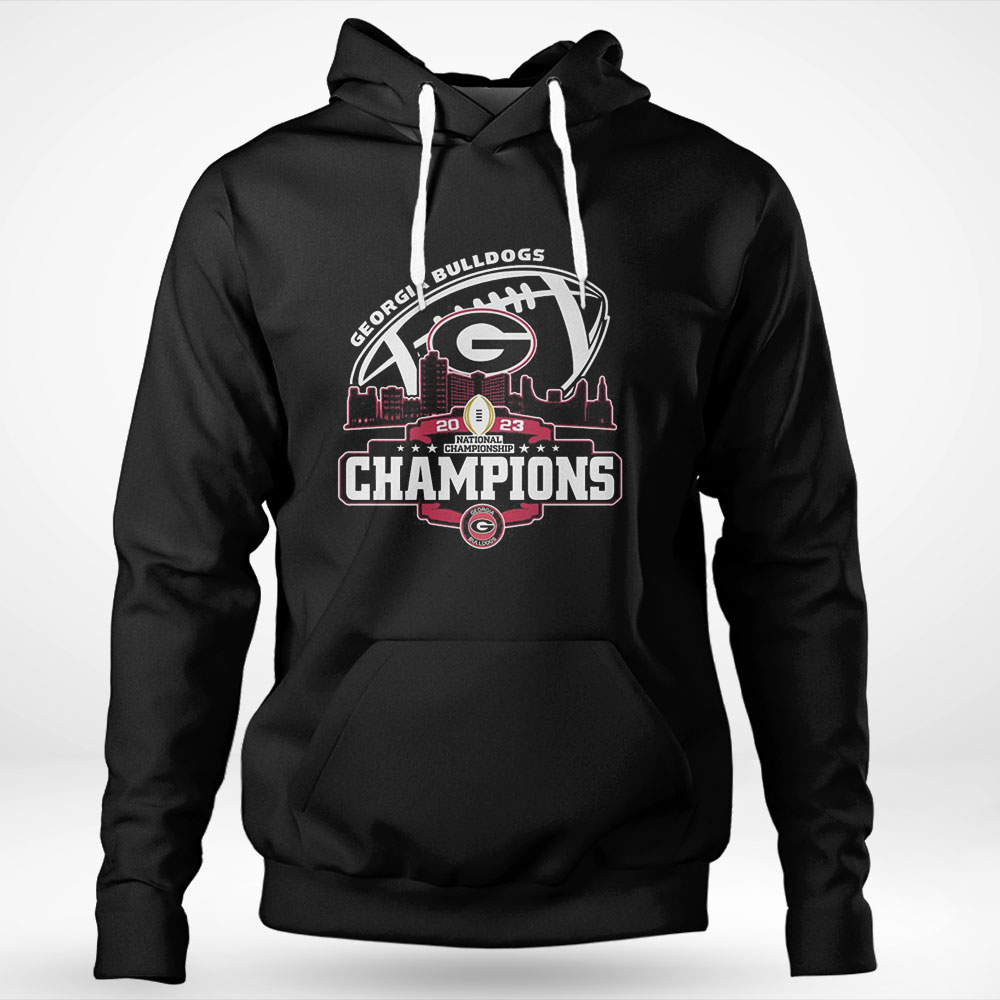 Georgia Bulldogs Skyline 2023 National Championship Champions Shirt