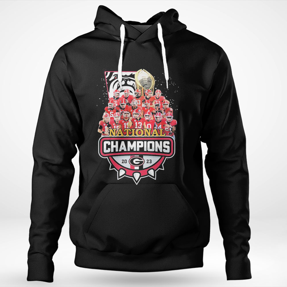 Georgia Bulldogs Team 2023 National Champions Shirt