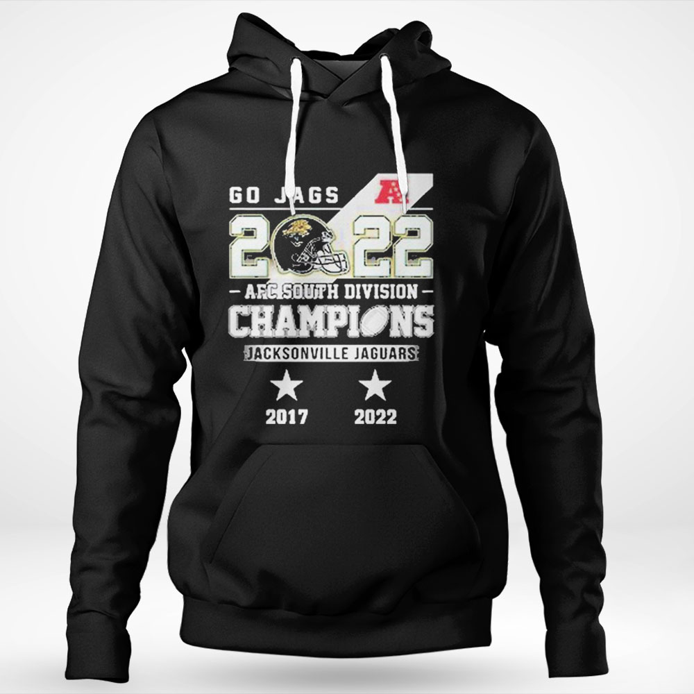 Jacksonville Jaguars Go Jags 2022 Afc South Division Champions Shirt