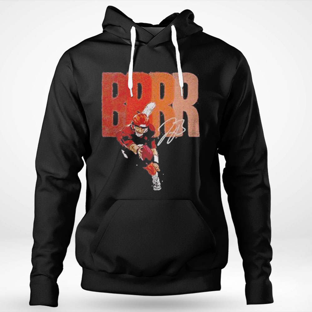 Joe Burrow Cincinnati Brrr Signature Shirt