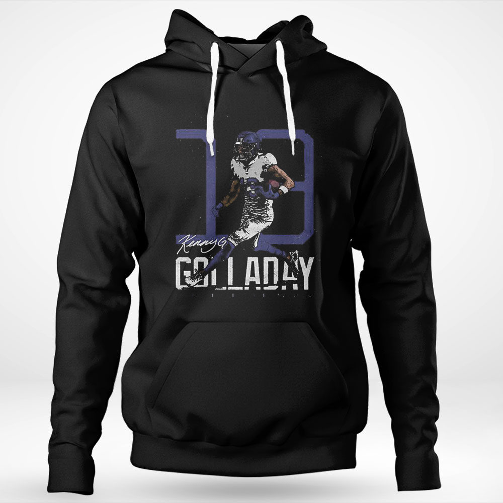 Kenny Golladay New York Giants Bold Number Signature Shirt