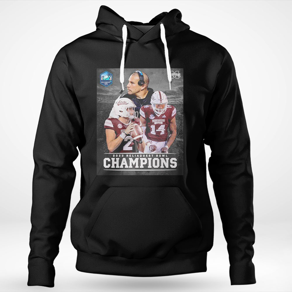 Mississippi State Bulldogs 2023 Reliaquest Bowl Champions Shirt