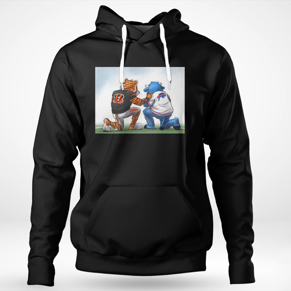 Official Bills And Bengals Pray For 3 Damar Hamlin Mafia Shirt