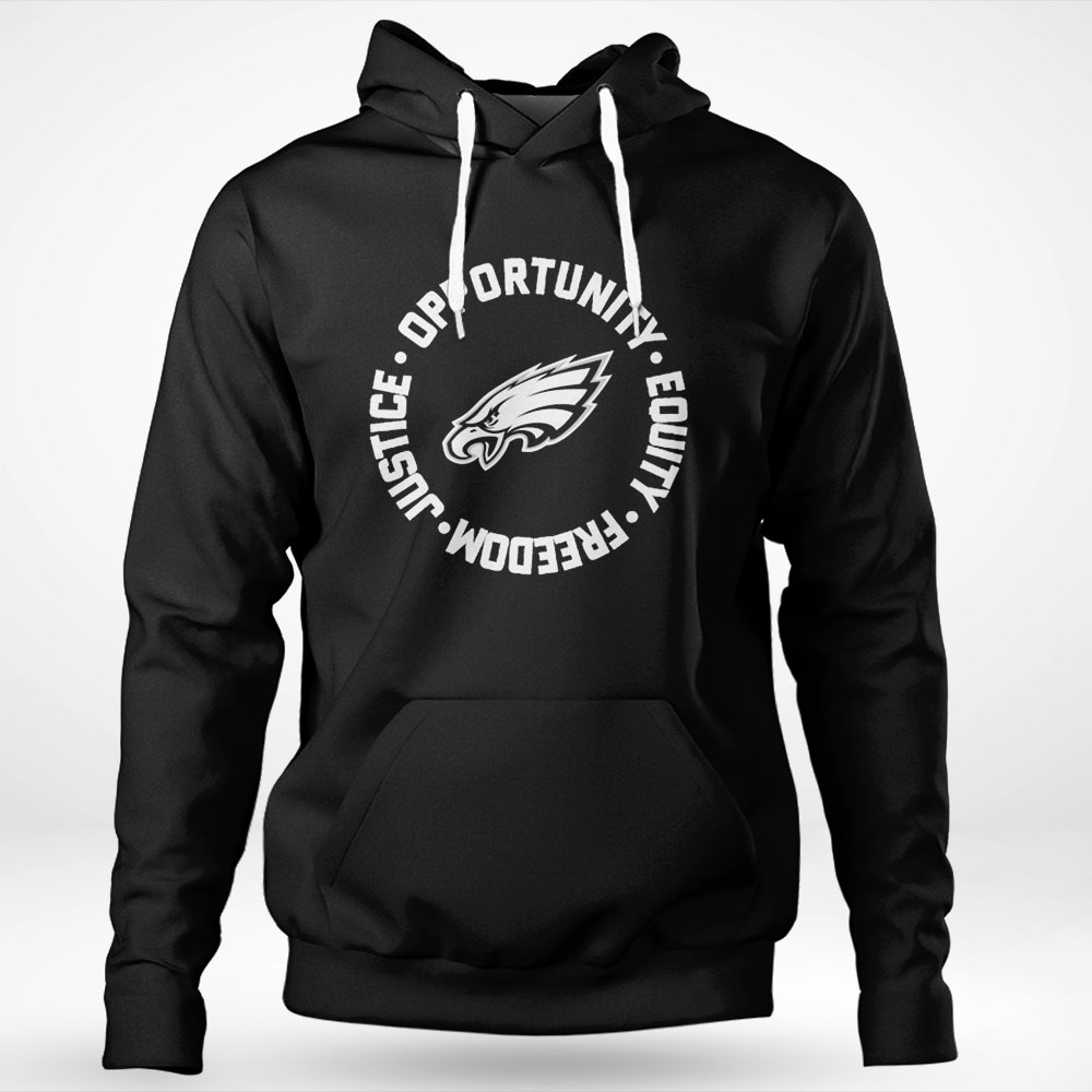 Opportunity Equity Freedom Justice Philadelphia Football Shirt Longsleeve