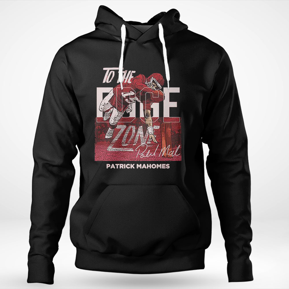 Patrick Mahomes Kansas City Chiefs Edge Zone Signature Shirt