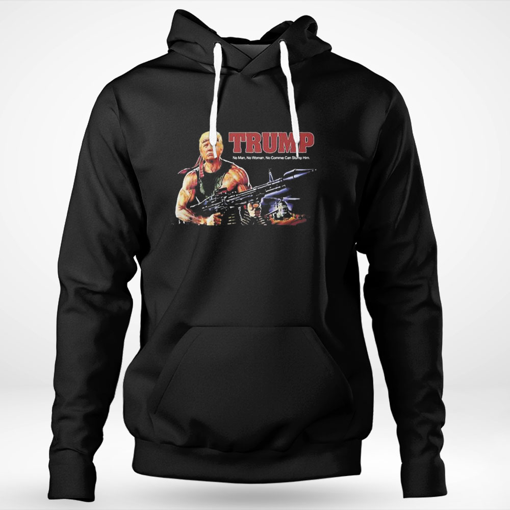 Rambo Trump Man Cheetah Stallone First Blood Shirt Hoodie
